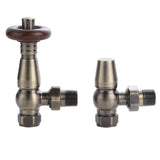Traditional Thermostatic Radiator Valves Antique Brass
