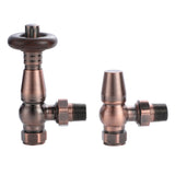 Traditional Thermostatic Radiator Valves Antique Copper