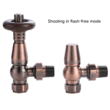 Traditional TRV Twin Pack Antique Copper