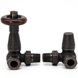 Traditional Corner TRV Twin Pack Pewter