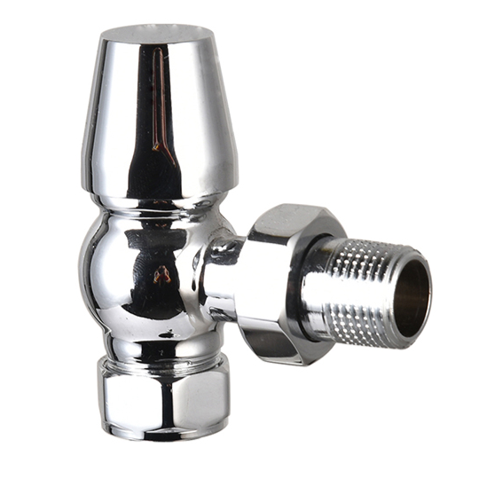 Traditional Lockshield Valve Chrome Plated