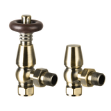 Traditional TRV Twin Pack Antique Brass