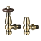 Traditional TRV Twin Pack Antique Brass