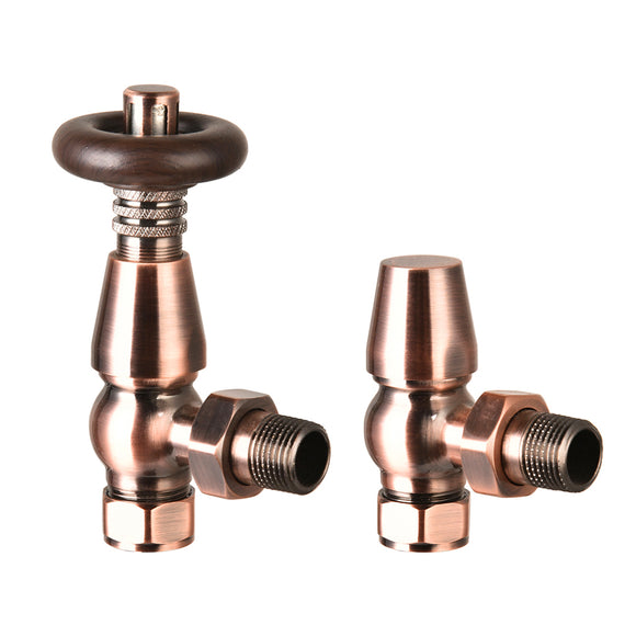 Traditional TRV Twin Pack Antique Copper