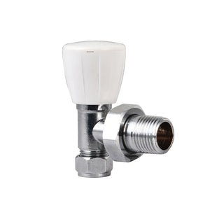 10mm Angled Manual Radiator Valve