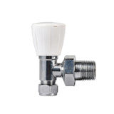 10mm Angled Manual Radiator Valve