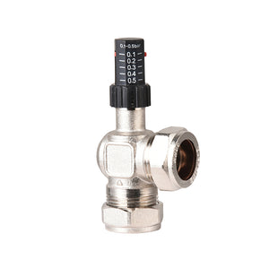Automatic By-Pass Differential Valve - 22mm Angled