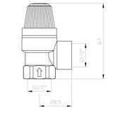 diagram of pressure relief valve